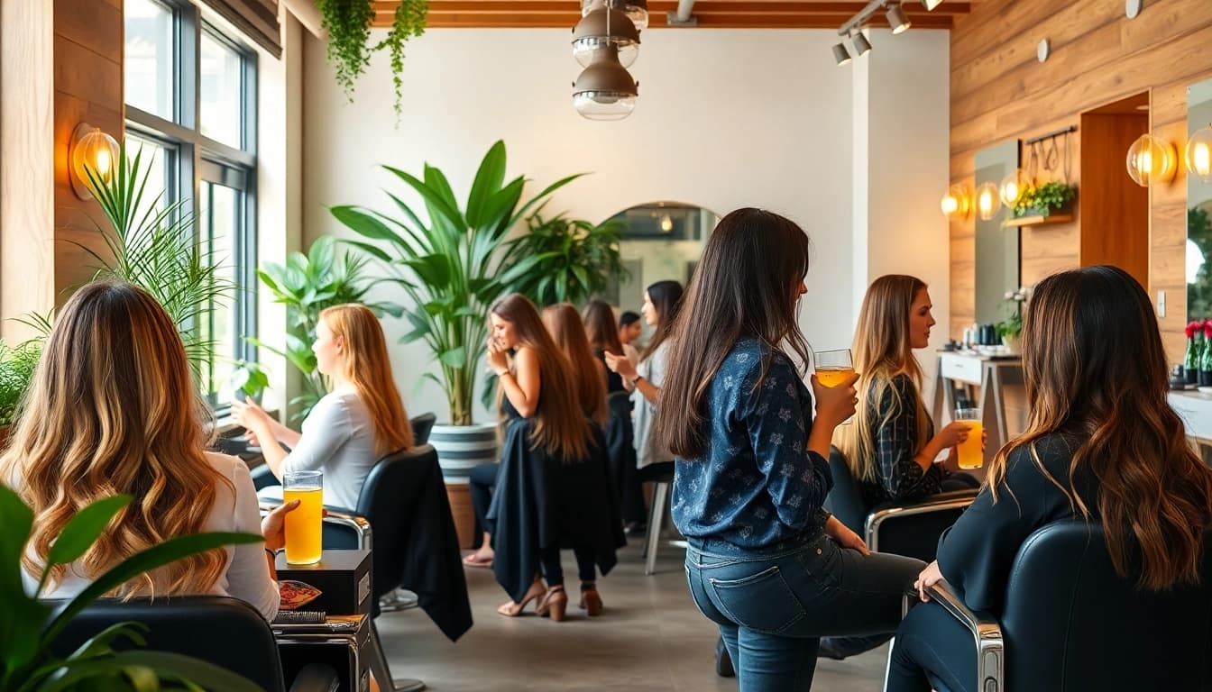 Experience vibrant hair transformations at our hair salon San Diego, where skilled stylists bring your vision to life.