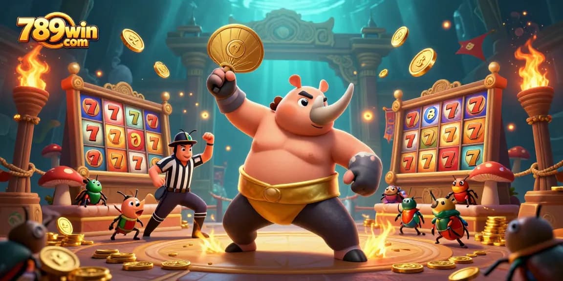 Join the action with 789win com's exhilarating slot games alongside vibrant characters and fantasy elements.