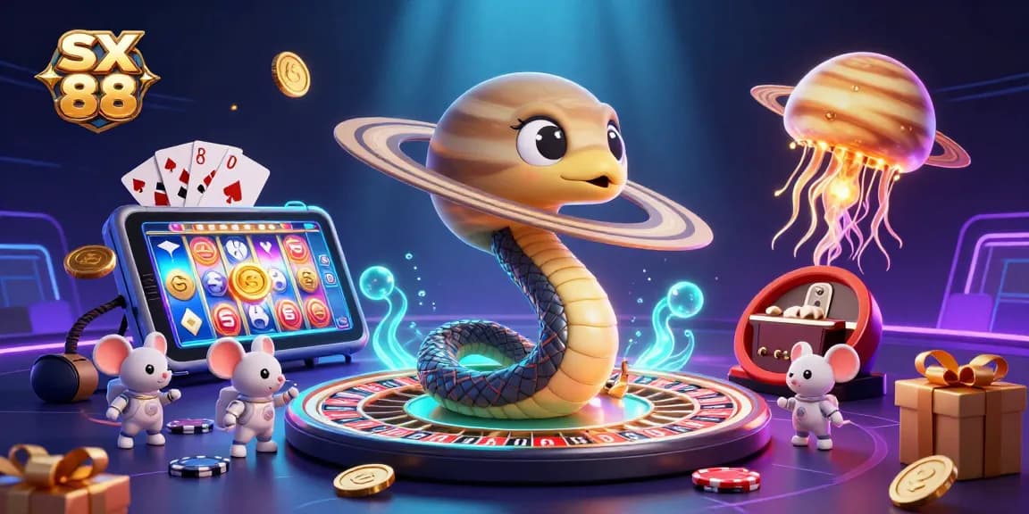 Bettors enjoy cosmic games with the sx 88 snake roulette and space-themed gameplay elements.