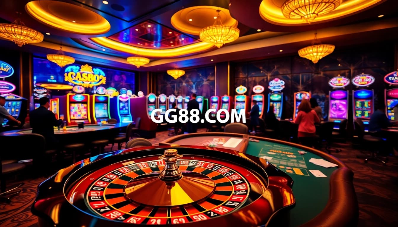 Experience the excitement of gambling at GG88.COM with vibrant casino games and betting.