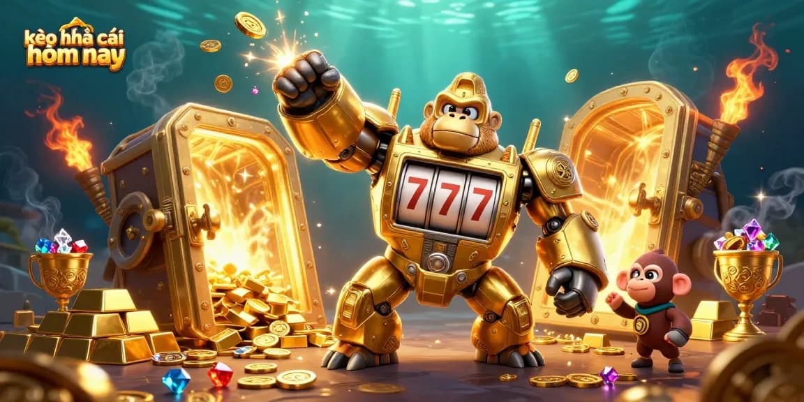 Engage with kèo nhà cái hôm nay through thrilling 3D illustrations of exciting casino elements.