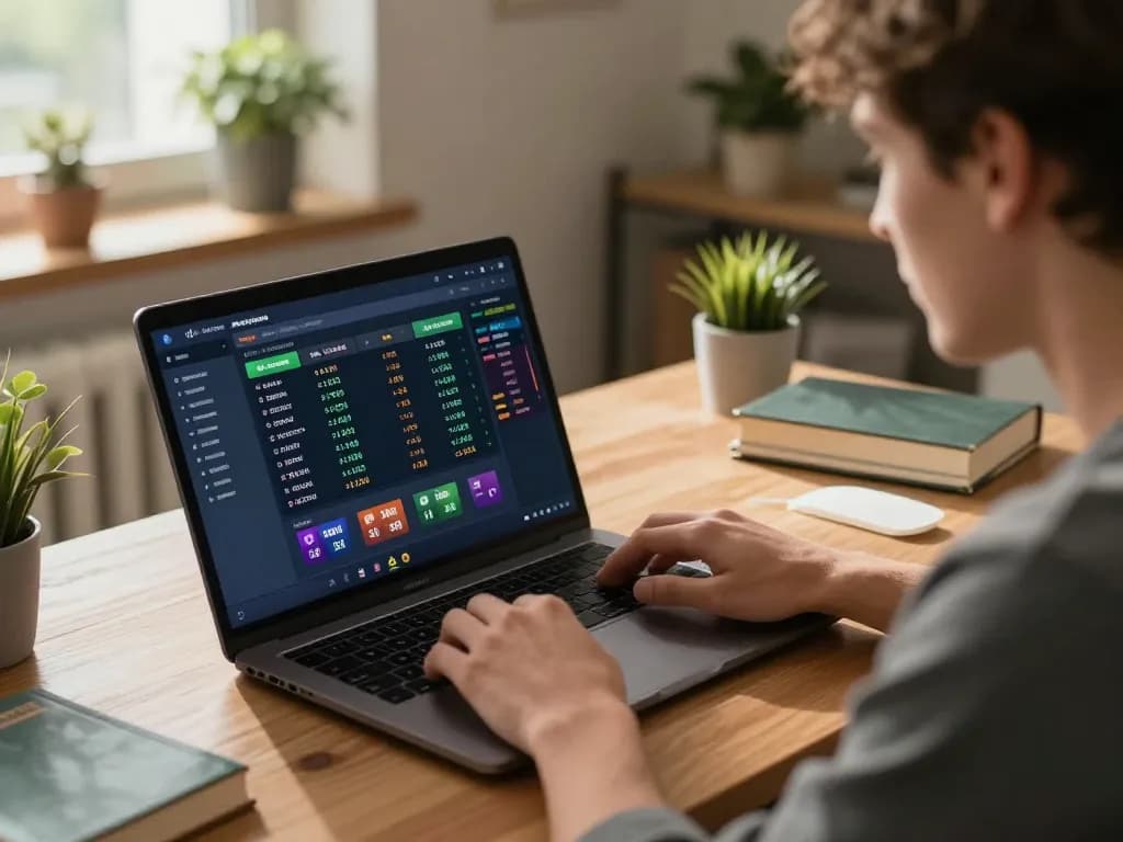 Engaged user betting on FC88 sports app with real-time odds displayed