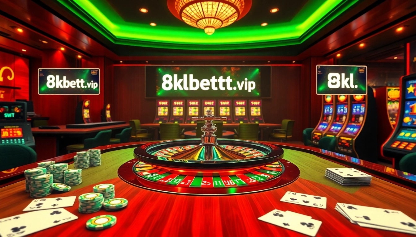 Professional gambler spinning roulette wheel at 8kbettt.vip online casino with vibrant chips and cards