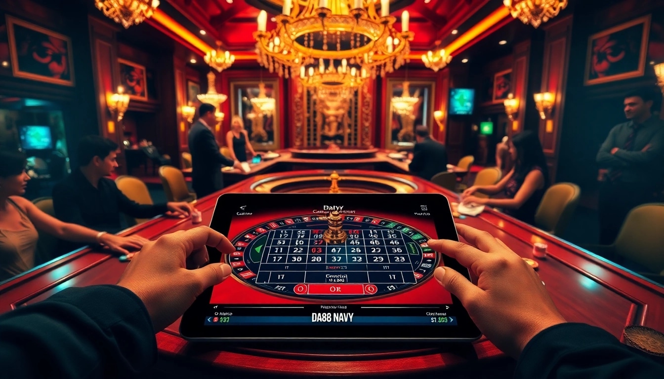 Experience the thrill of gambling at https://da88.navy/ with exciting casino visuals and vibrant gameplay elements.