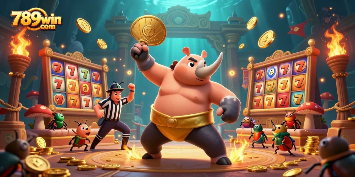 Join the action with 789win com's exhilarating slot games alongside vibrant characters and fantasy elements.