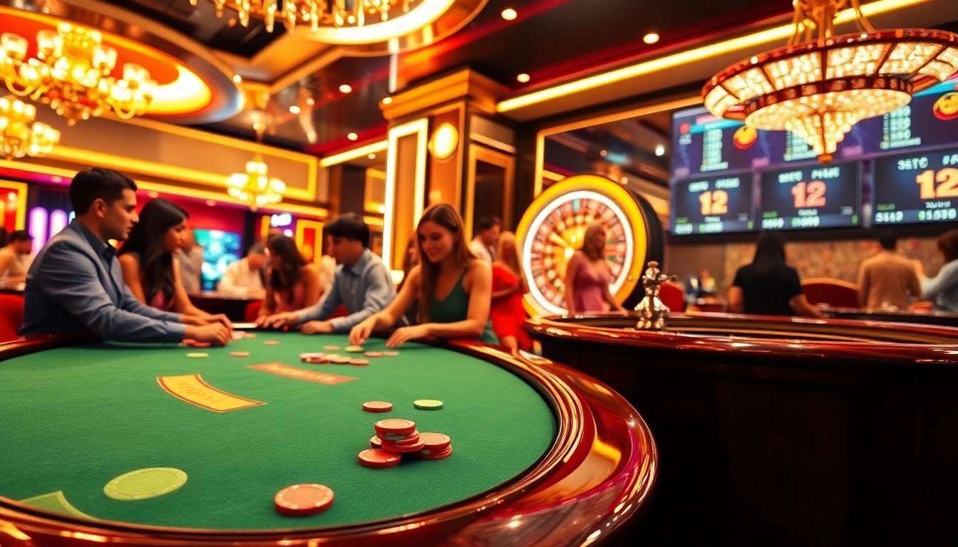 Experience the thrill of B52 CLUB with vibrant casino games, poker tables, and exciting roulette.