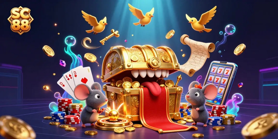 Experience thrilling gaming with SC 88's immersive treasures and engaging slots.