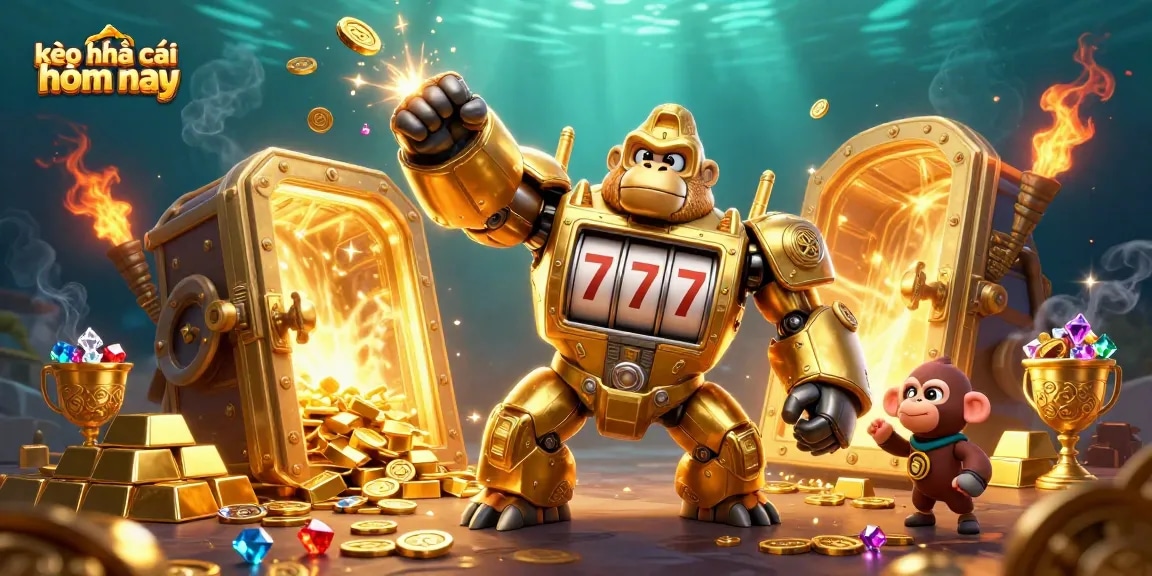 Engage with kèo nhà cái hôm nay through thrilling 3D illustrations of exciting casino elements.