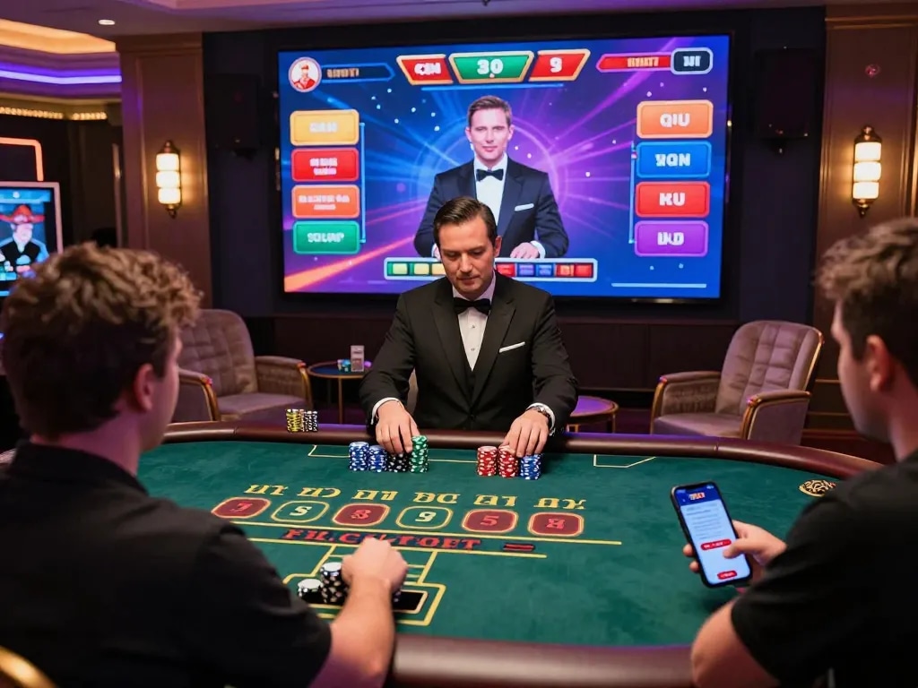 8KBET online gambling experience with vibrant games and live baccarat.