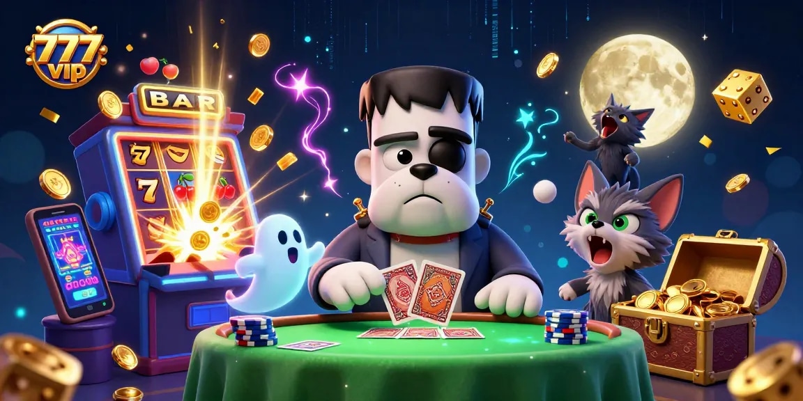 Experience thrilling gameplay at 777vip with vibrant characters and explosive jackpot action.