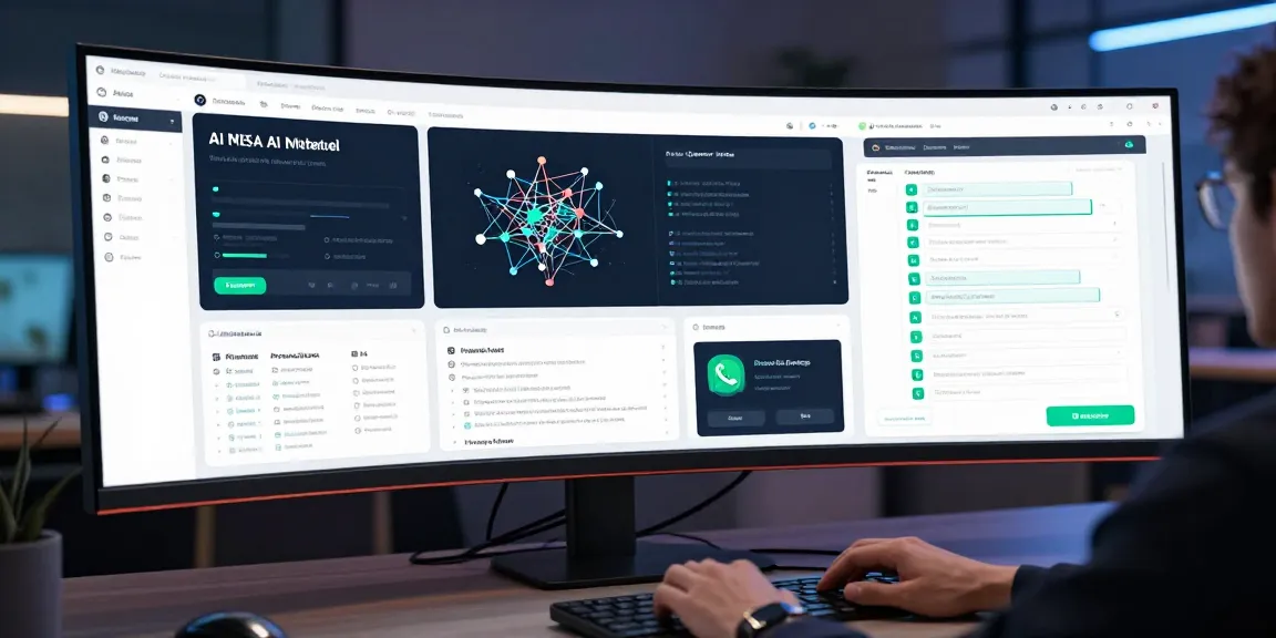 Efficiently logging into whatsapp网页版登入 via innovative AI tools in a professional workspace.