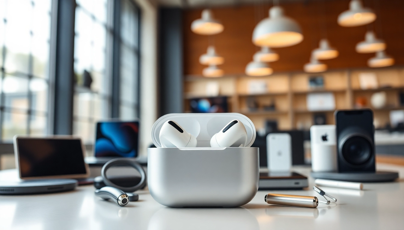 Showcase Liquidation Apple AirPods Max – 20 Units (Massive ROI) in a retail environment highlighting premium features and sleek design.