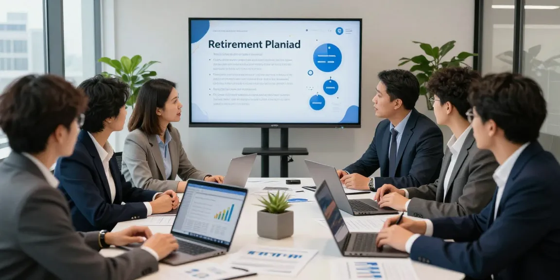 Financial advisor Hampton VA team discussing wealth strategies in a modern office.
