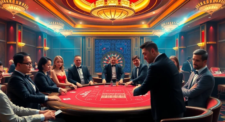 Winning at poker with chips and cards in an elegant casino at https://gg88.black/ for thrilling gameplay.