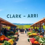Explore things to do in Clarksburg CA at a lively farmer's market surrounded by vineyards.