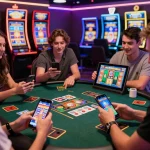 Players enjoying the exciting games at 789club online casino with vibrant visuals.