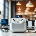 Showcase Liquidation Apple AirPods Max – 20 Units (Massive ROI) in a retail environment highlighting premium features and sleek design.