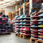 Showcasing Best Adidas Shoe Pallets with 100 pairs for potential buyers to explore diverse styles.