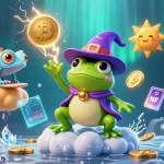 Join the excitement at Website Sunwin and watch the weather wizard frog create a storm of golden coins!