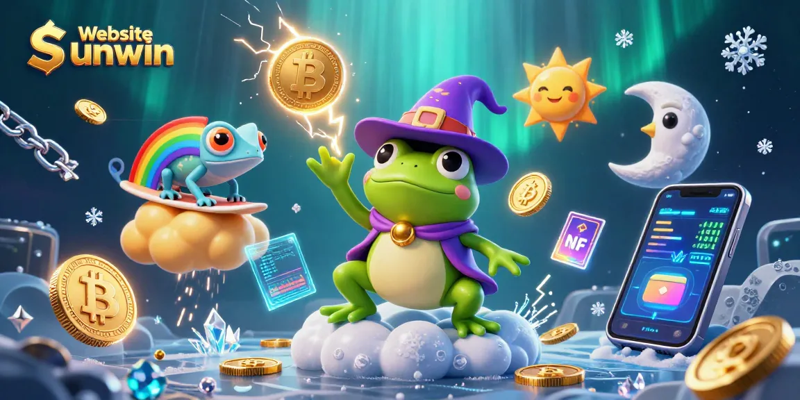 Join the excitement at Website Sunwin and watch the weather wizard frog create a storm of golden coins!
