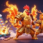 Experience thrilling gameplay with gk888 in this vibrant casino-themed illustration.