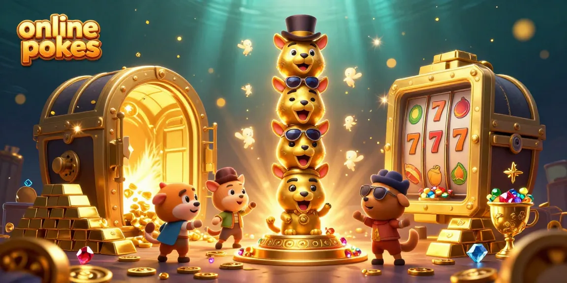 Engage in thrilling online pokies adventures with vibrant totem characters and dazzling treasures.
