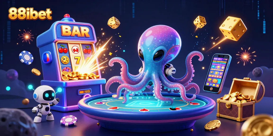 Experience thrilling gaming action at 88ibet with our alien octopus and exciting casino activities.