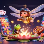 Experience 11WIN's vibrant online casino atmosphere with interactive card dealing and thrilling gameplay.
